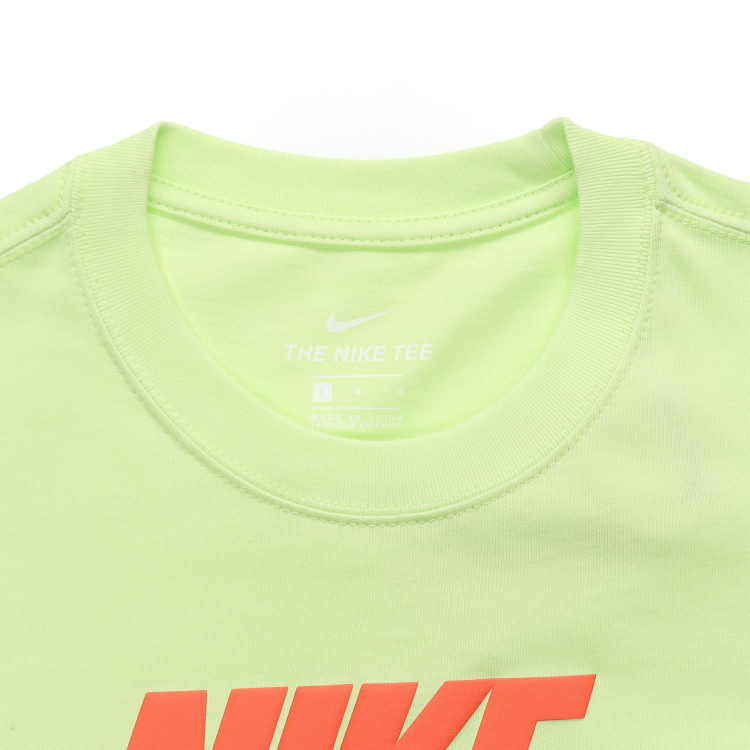 Мужская футболка Nike Sportswear (салатовая) — фото 5
