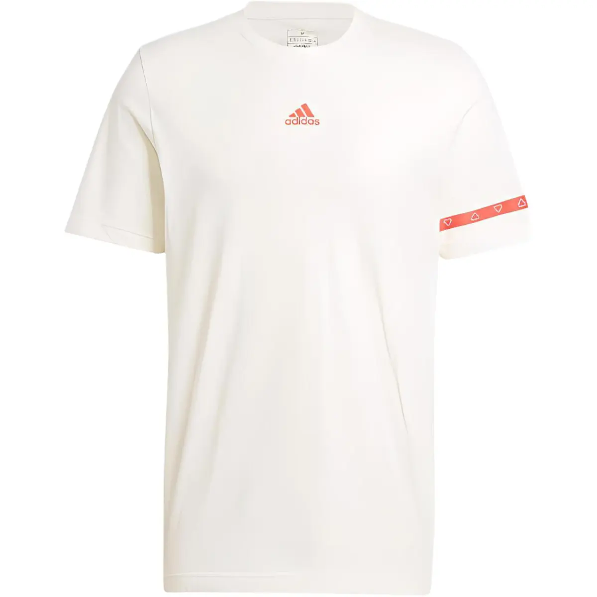 Adidas Brand Love Collegiate T Shirt Men's White