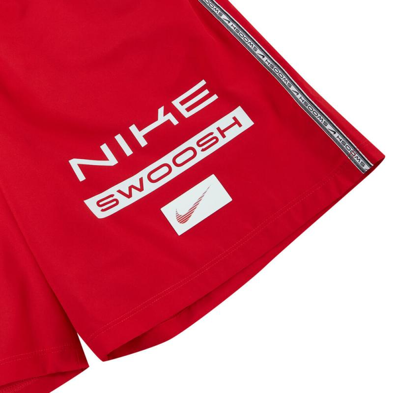 Шорты Nike Swoosh B NK DF MULTI SHORT WVN LOVE (красные) — фото 6