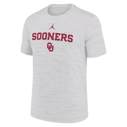 Jordan Oklahoma Sideline Velocity Men's Jordan Brand Dri FIT College T Shirt