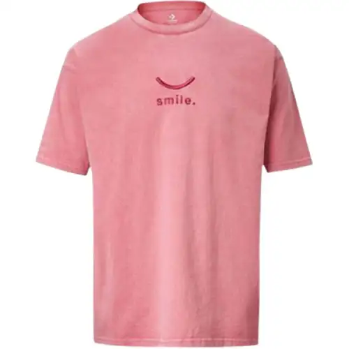 Converse Jack Purcell T Shirt Unisex Pink