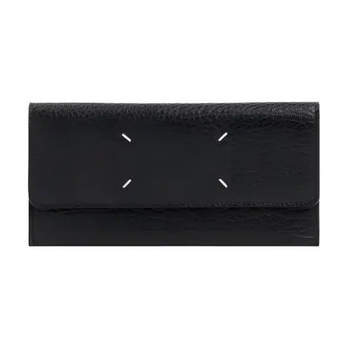 Maison Margiela Calfskin Leather Wallet Men's Black