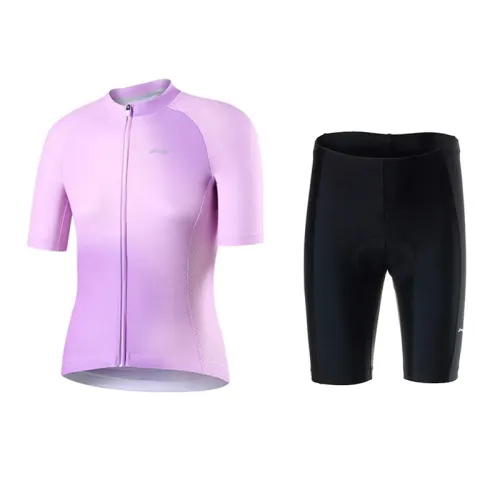 Li Ning Cycling Suits Women's Crew Neck Thin