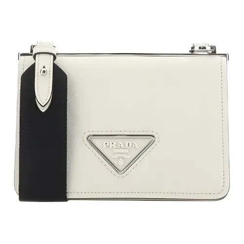 PRADA Calfskin Crossbody Bag, Shoulder Bag Women's