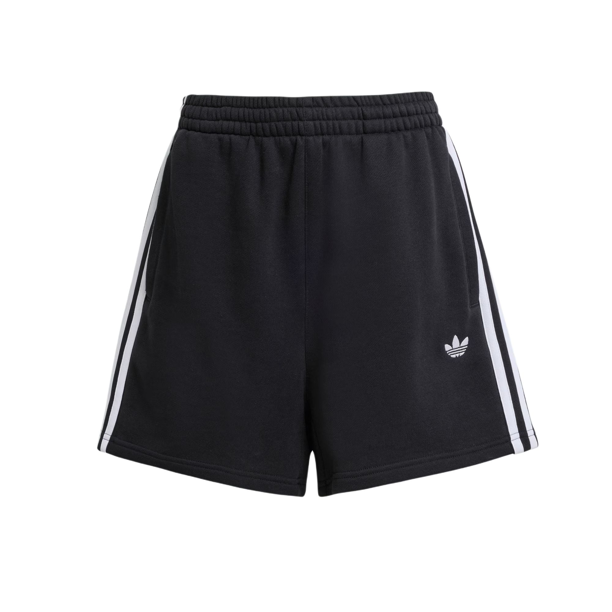 Женские шорты adidas originals ADICOLOR SHORTS FRENCH TERRY (синие)