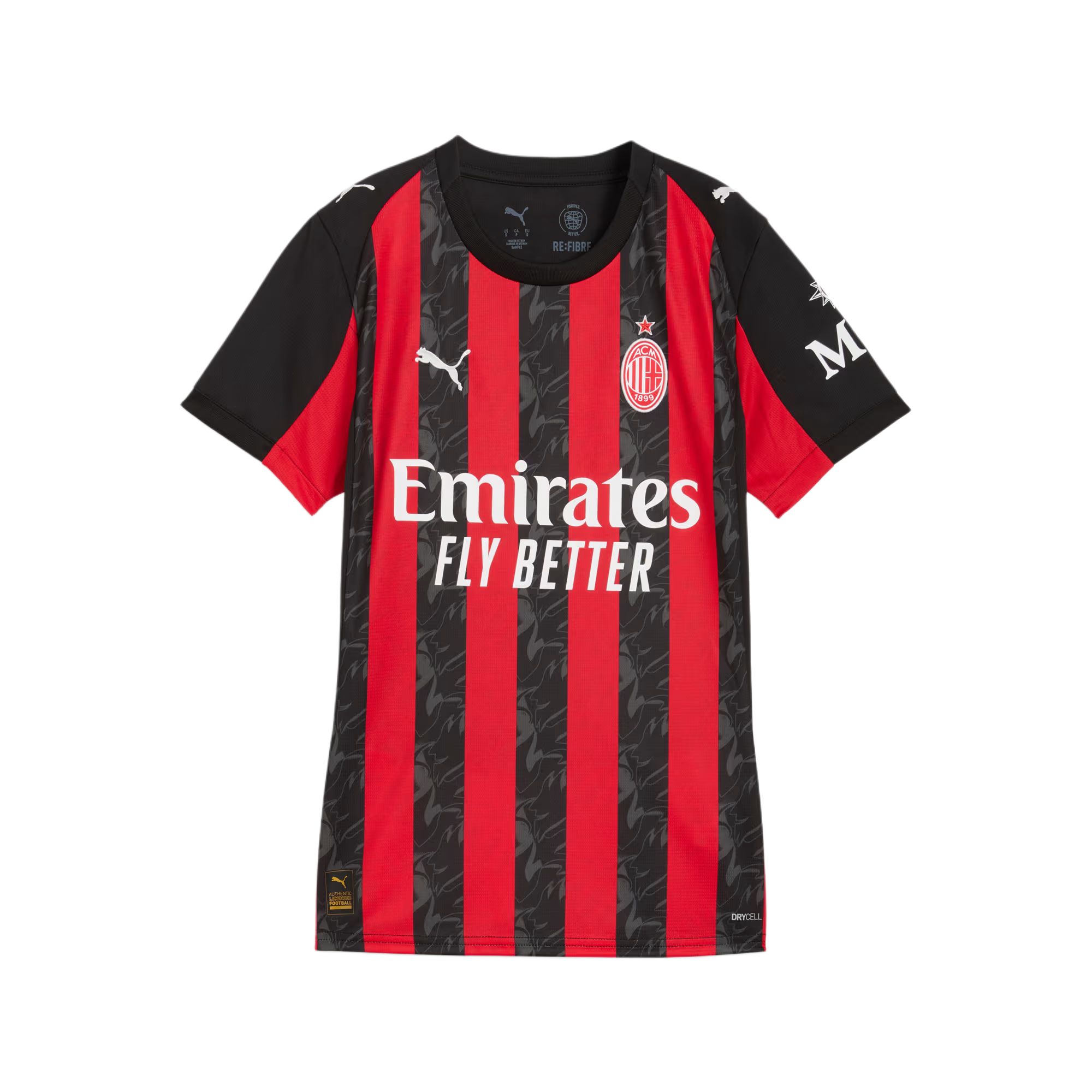 PUMA Jersey Home Para Mujer Ac Milan 25/26