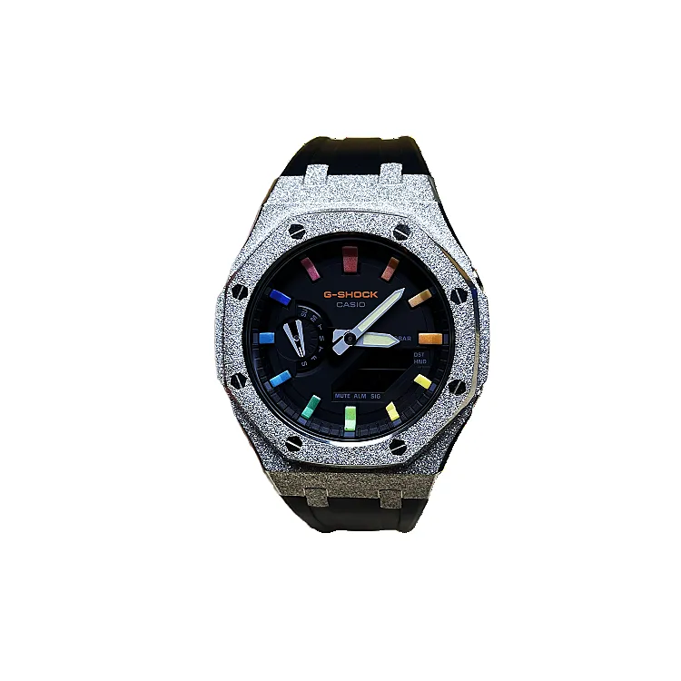 CASIO Custom Collection GA2100 Collection Quartz Movement Watch Unisex Black Dial