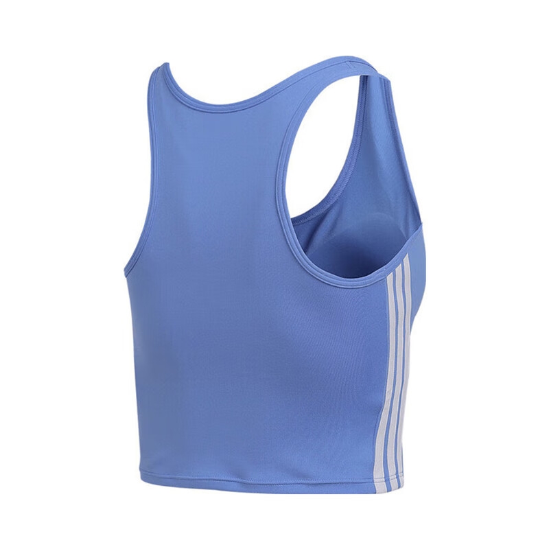 Adidas Free Shipping With AdiClub Train Essentials 3 Stripes Crop Tank Top