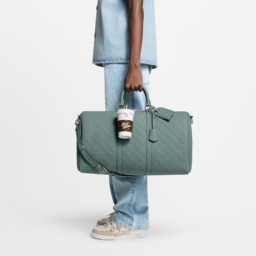 Чехол для стакана Louis Vuitton (бело-коричневый) — фото 6