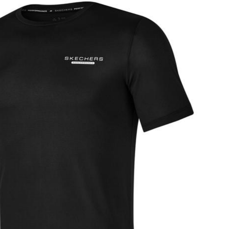 Skechers SS24 T Shirt Men’s Carbon Black