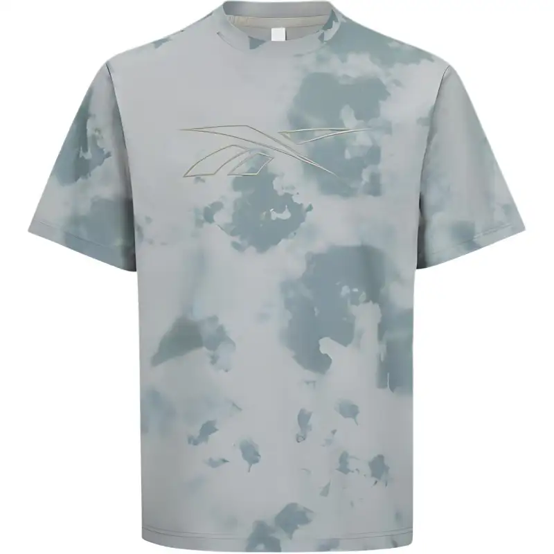 Reebok T Shirt Men's Gray Green