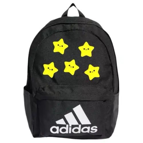 Adidas, pendant, black backpack for men and women, custom-made, for beloved