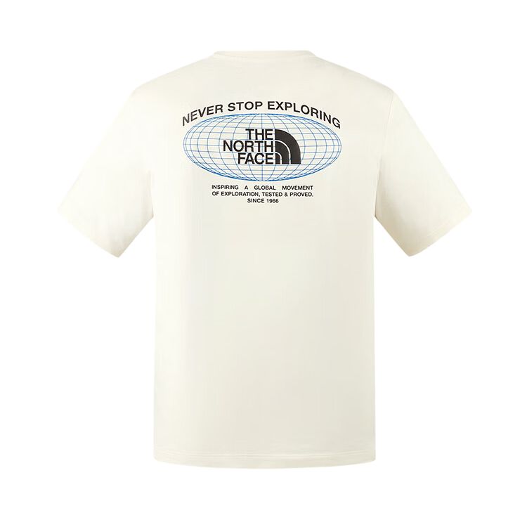 THE NORTH FACE Quick Dry T Shirts Men’s Dune White