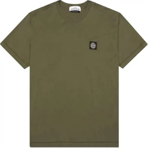 STONE ISLAND T Shirt Men's Olive Green