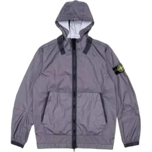 STONE ISLAND Jackets & Coats Men's Asphalt Gray