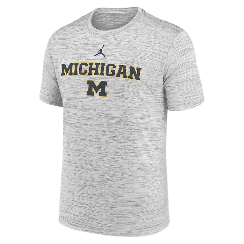 Jordan Michigan Sideline Velocity Men's Jordan Brand Dri-FIT College T-Shirt