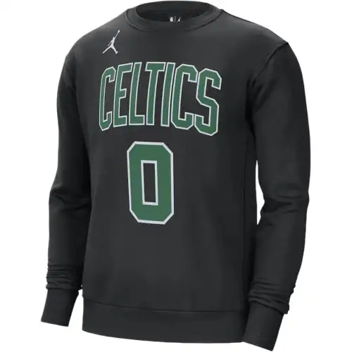 Jordan Nba Boston Celtics Jayson Tatum Courtside Statement Edition Fleece Loose Fit Sweatshirt