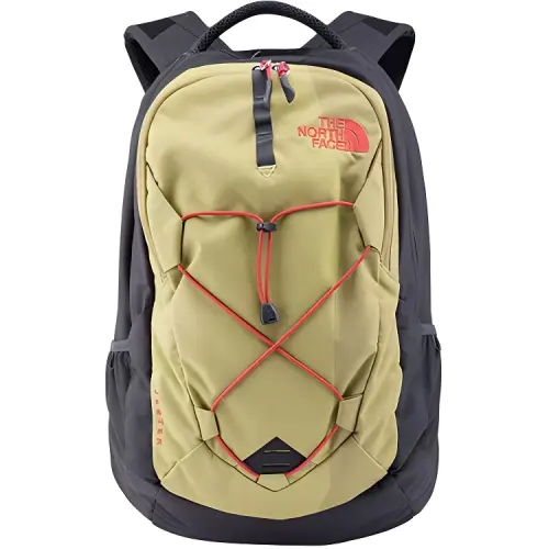 THE NORTH FACE 12.7L Backpack Outdoor Bag Polyester Khaki & Black Unisex