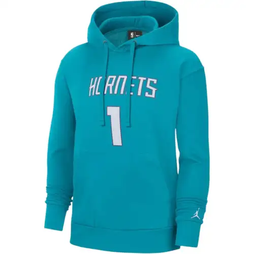 Jordan Nba Charlotte Hornets Lamelo Ball Fleece Pullover Hoodie