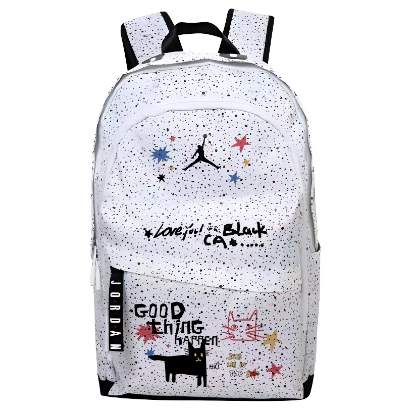 Jordan Polyester Backpack Regular Unisex Baby's Breath