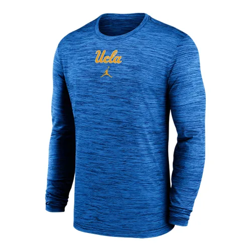 Jordan Ucla Sideline Velocity Men's Jordan Brand Dri FIT College Long Sleeve T Shirt