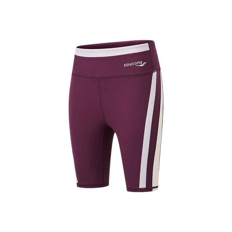 Saucony Sports Shorts Women’s Cherry Purple Red Moderate