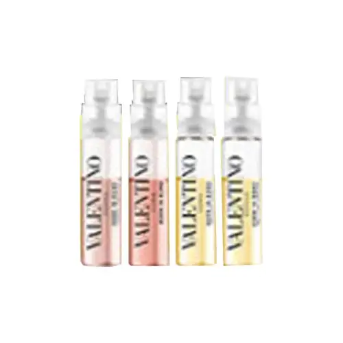 Valentino Fragrance Collision Perfume Sample Set Four Piece Set Eau De Parfum Eau De Toilette 1.2ml*4