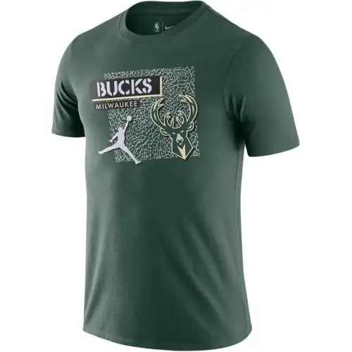 Jordan Nba Milwaukee Bucks T shirt