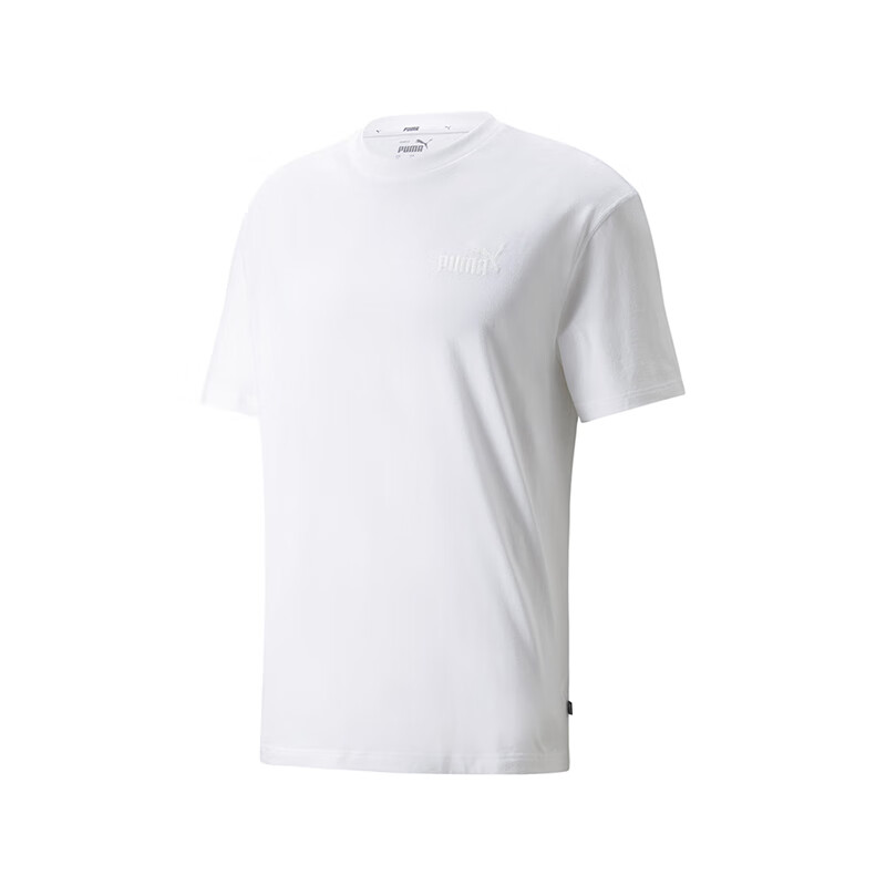Мужская футболка PUMA ESS+ Relaxed Tee (белая)