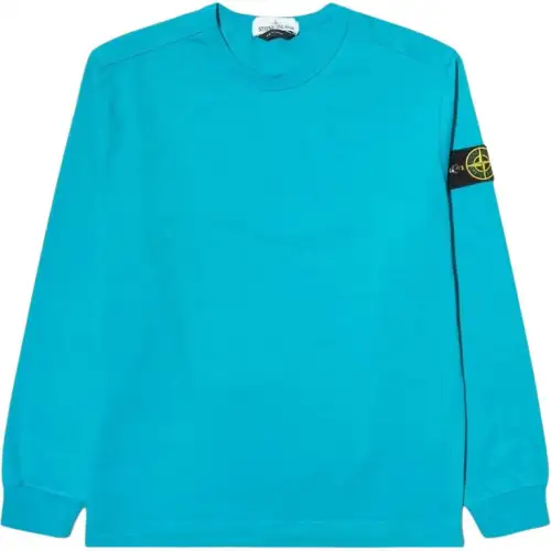 STONE ISLAND Sweatshirt Men's Turquoise