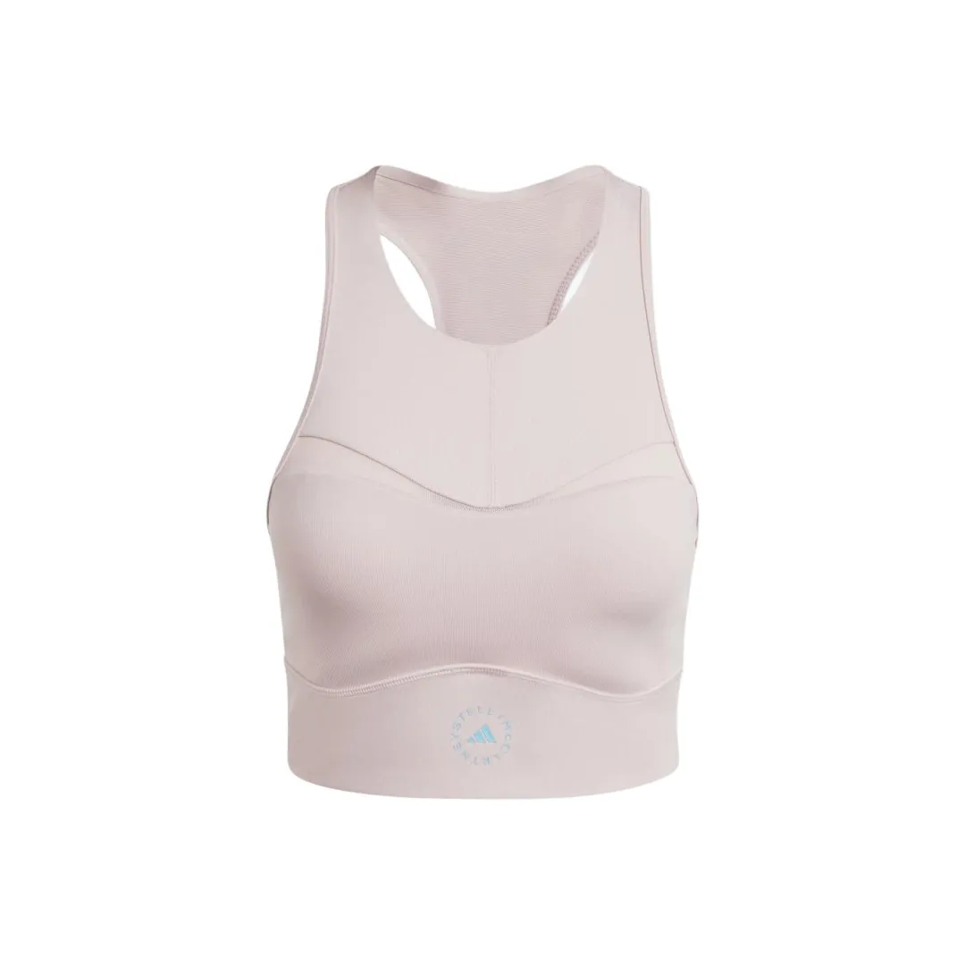 Adidas Logo-print Padded Sports Bra