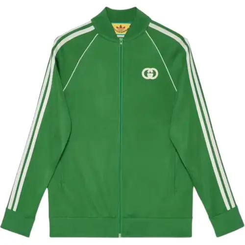 GUCCI X Adidas Viscose Zip Jacket