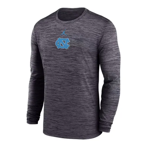 Jordan North Carolina Sideline Velocity Men's Jordan Brand Dri-FIT College Long-Sleeve T-Shirt