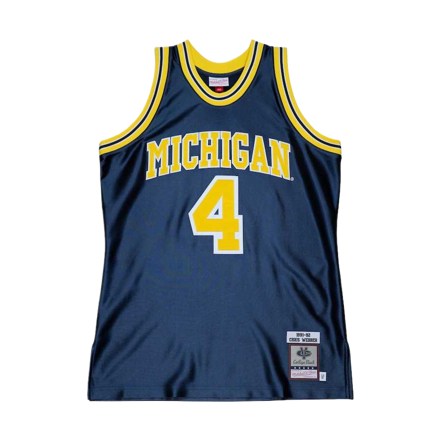 Mitchell Ness 1991/92 Chris Webber Michigan Wolverines Alumni Authentic jersey