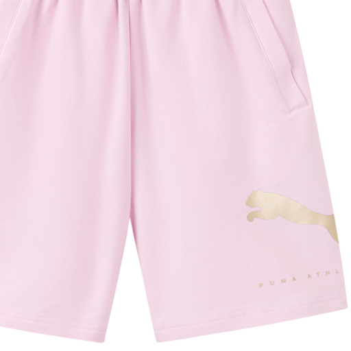 Детские шорты PUMA SportstyleAthletic SS25 CLASSIC (розовые) — фото 5