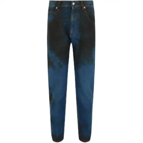 GUCCI Distressed Tapered Leg Jeans