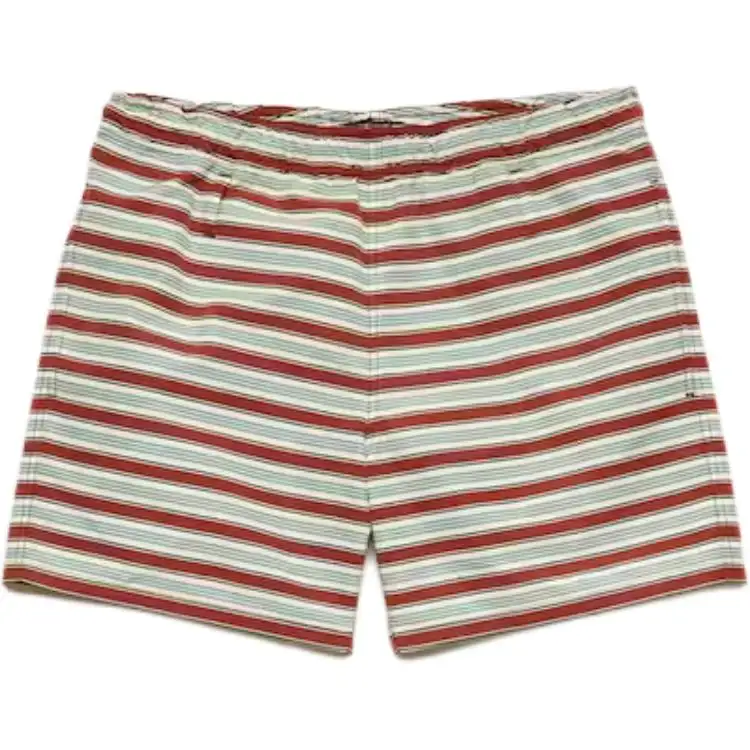 PRADA FW25 Beach Shorts Men's Cocoa Brown