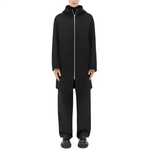 Bottega Veneta Double Face Brushed Hooded Coat