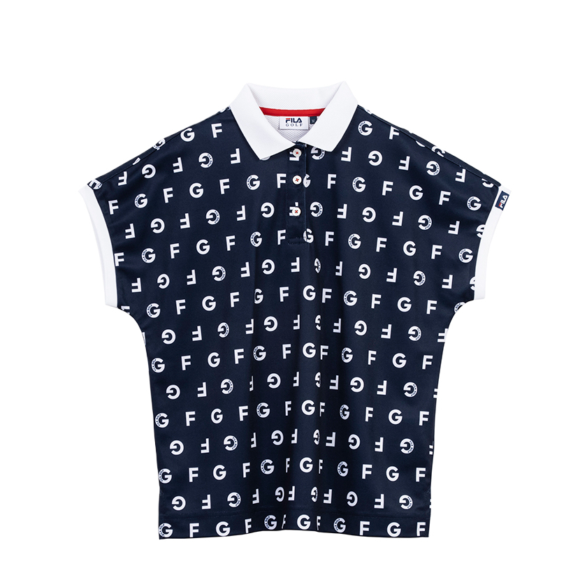 FILA Fila Golf Series TS Gala 2025 Spring and Summer Series Versatile, comfortable and simple short-sleeved shirt for women