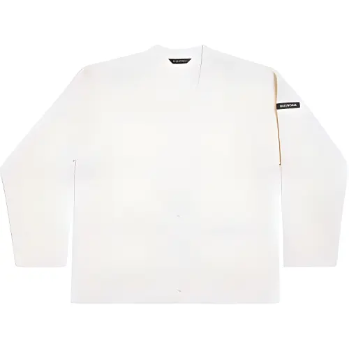 Balenciaga Knitwear Loose Fit Women's White