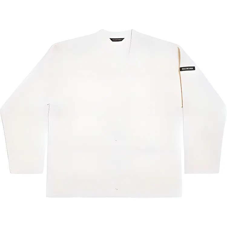 Balenciaga Knitwear Loose Fit Women's White