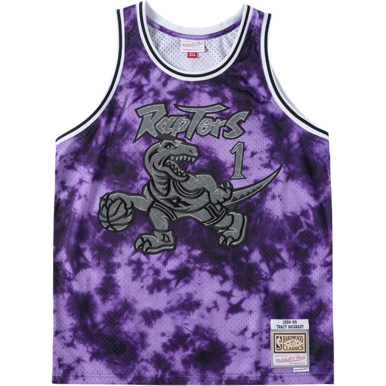 Mitchell Ness «NBA Raptors 1998 Tracy McGrady» Galaxy swingman jersey