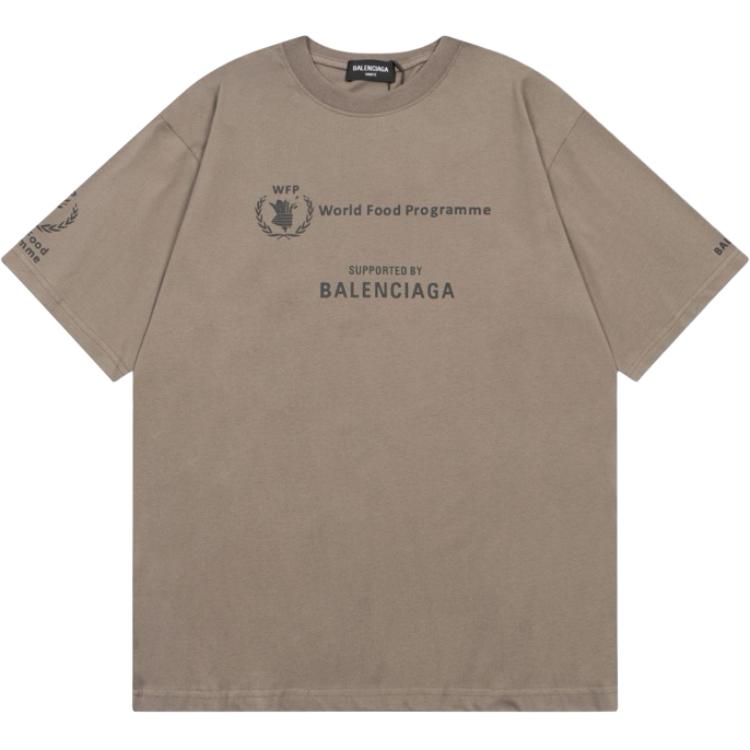 Мужская футболка Balenciaga x WFP (какие)