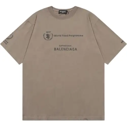 Balenciaga x Wfp Balenciaga X WFP SS23 T Shirt Loose Fit Men's Khaki