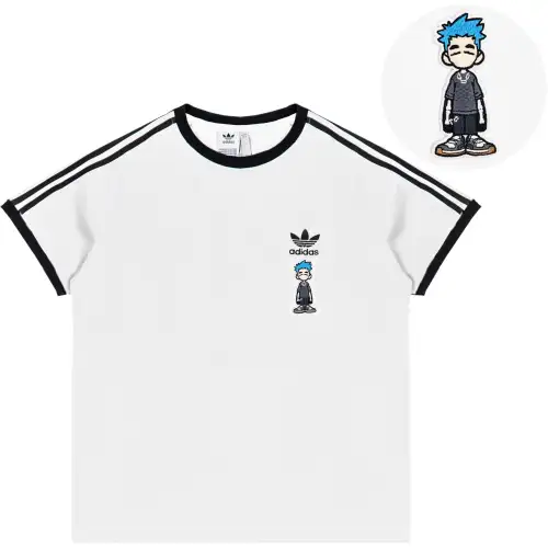 Adidas Originals T Shirt Unisex White