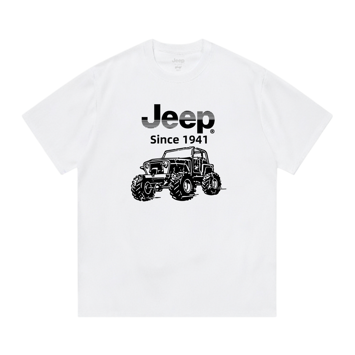 Футболка Jeep подростковая (зеленая)
