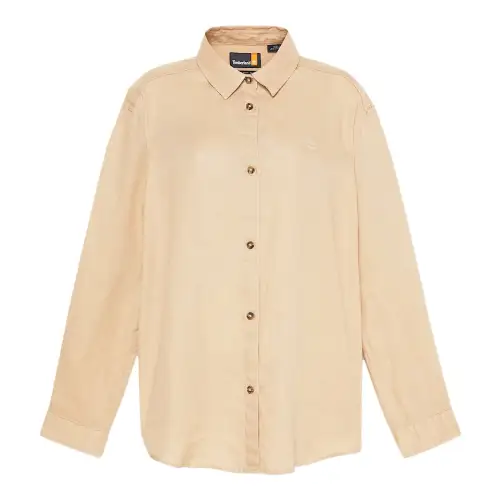 Timberland Shirts Women's Light Umber Lapel Moderate