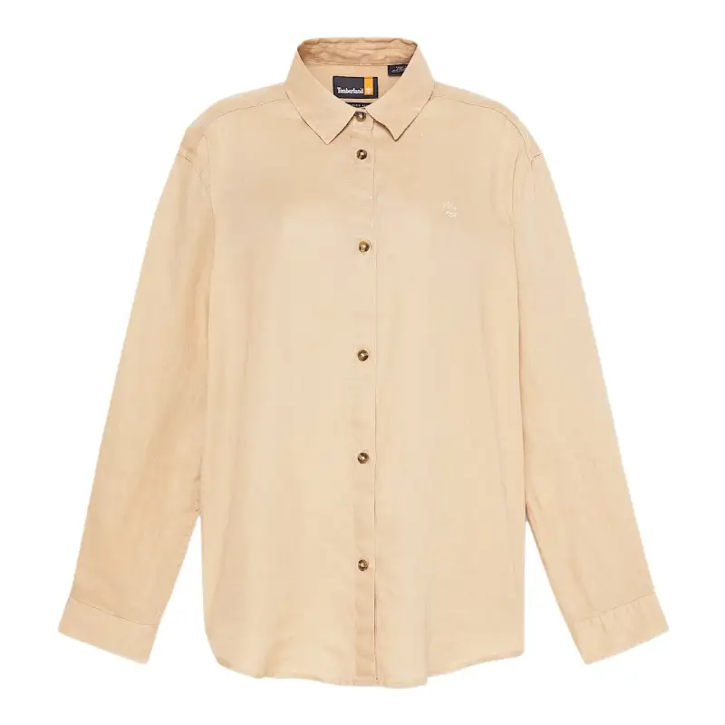 Timberland Shirts Women's Light Umber Lapel Moderate