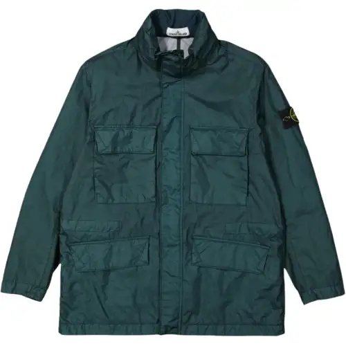 STONE ISLAND Jackets & Coats Men's Dark Green