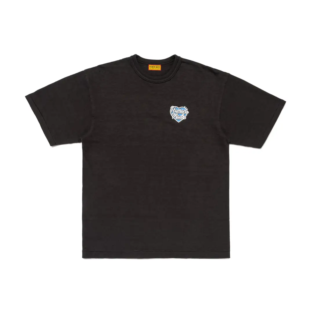 HUMAN MADE Heart Logo print T shirt